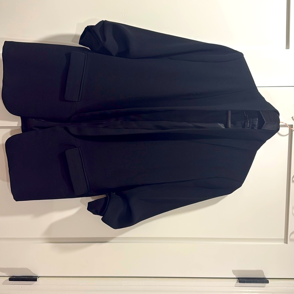 Zara scrunch sleeve blazer size M